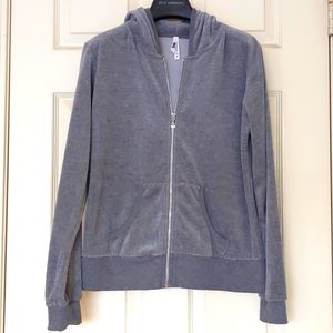 Women's Hoodie Jacket with zipper.